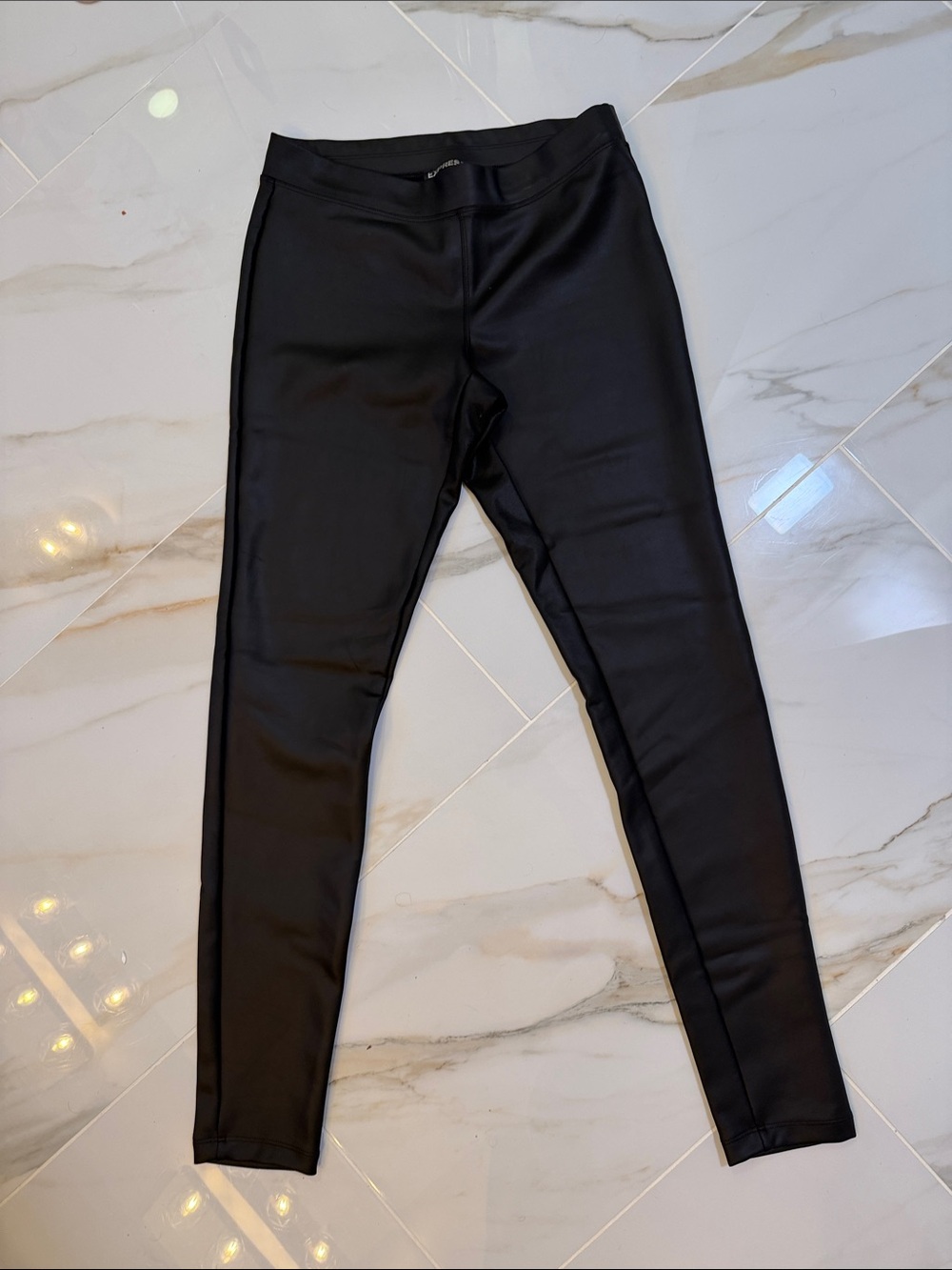 Express Black Women's Leggings - Sleek High-Rise Fit